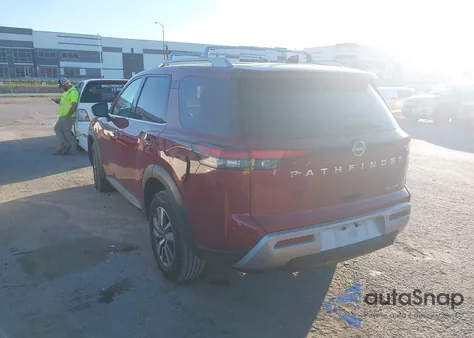 2023 Nissan Pathfinder Sl 4Wd z USA, uszkodzony, nr VIN 5N1DR3CC8PC222806